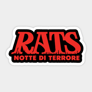 Rats: Nights of Terror Sticker